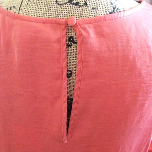 NWT! A New Day Womens Red Copper Keyhole Back Top, Short Sleeve, Size XXL - Picture 8 of 13